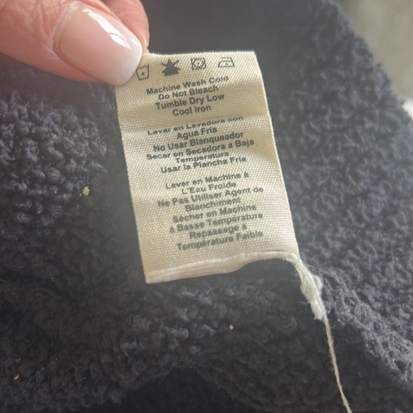 UGG Funnel Neck Cozy Sweater size Small, black - Picture 6 of 6